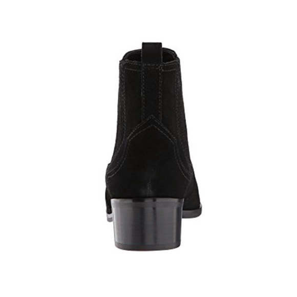 NEW Marc Fisher Yohani suede black booties 7 - Picture 3 of 13